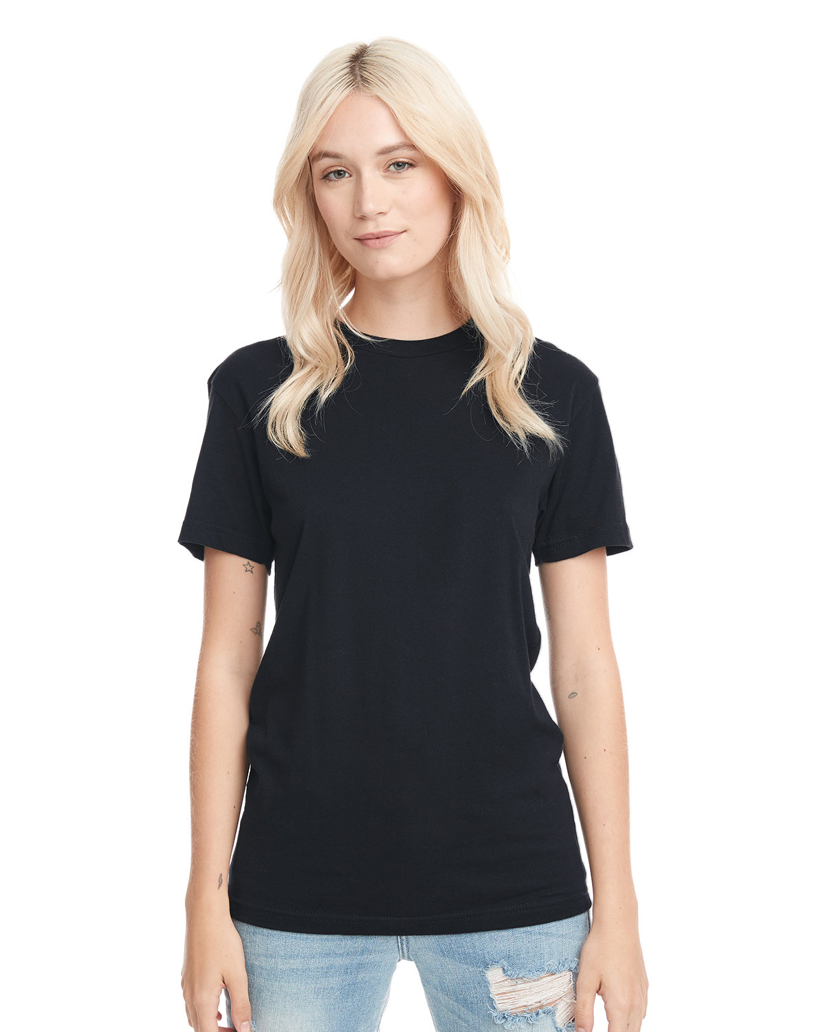 Unisex Triblend Crew - Graphite Black