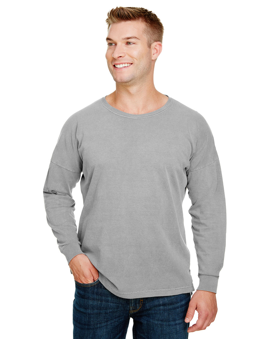 Unisex Heavyweight RS Oversized Long-Sleeve T-Shirt - Gray
