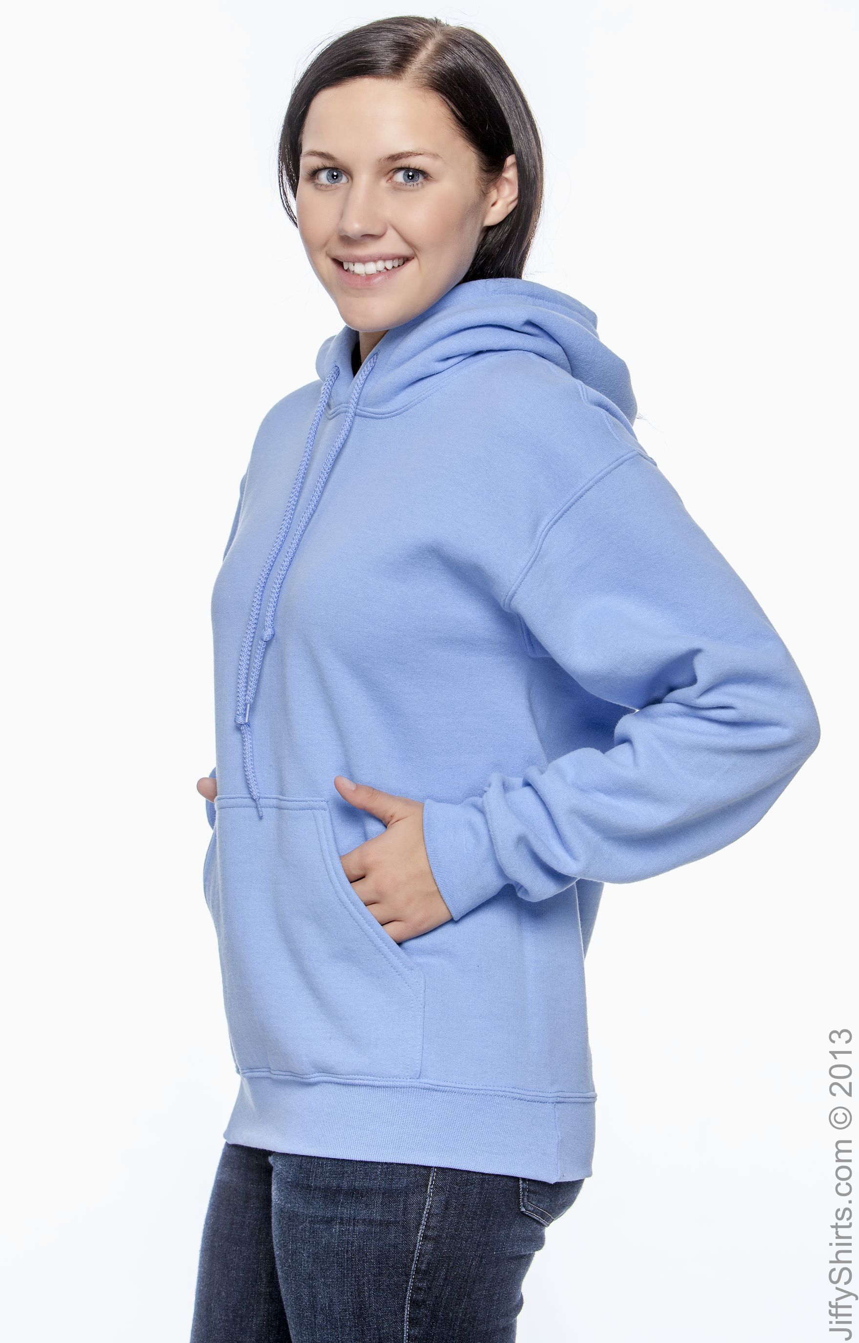 Unisex DryBlend®  50/50 Hoodie - Carolina Blue