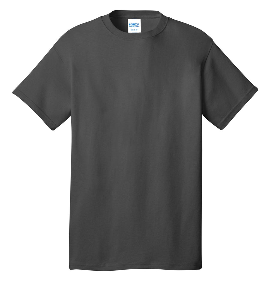Unisex Core Cotton Tee - Charcoal