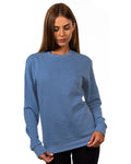 Unisex PCH Basic Pullover Crew - Heather Bay Blue