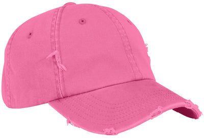 Distressed Cap - True Pink