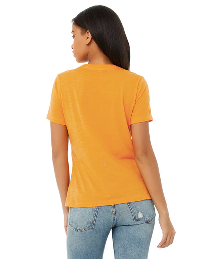 Women's Heathered Relaxed Jersey Short-Sleeve T-Shirt - Heather Marmalade