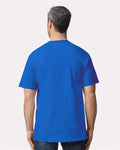 Gildan 2000T Royal — on model back