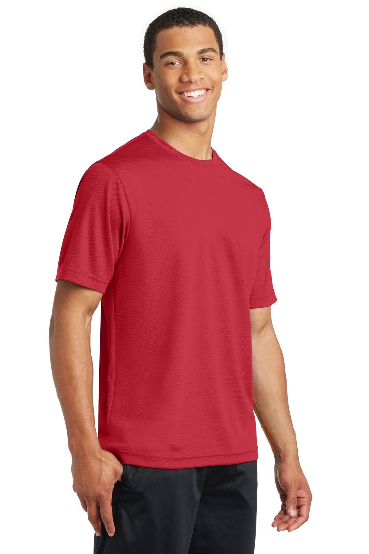 Unisex PosiCharge RacerMesh Tee - True Red