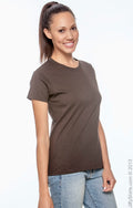 Women's Ultra Cotton® T-Shirt - Dark Chocolate