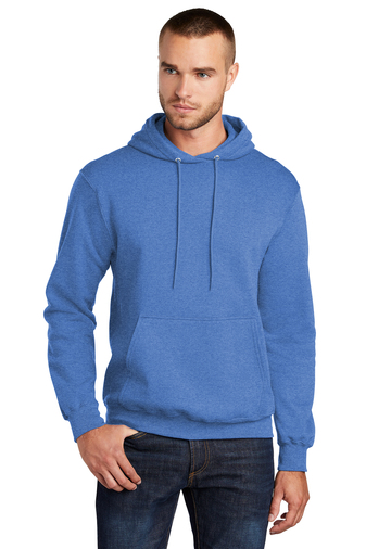Unisex Core Fleece Pullover Hoodie - Heather Royal