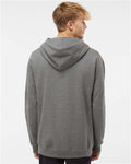 Independent Trading Co. IND4000 Gunmetal Heather — on model back