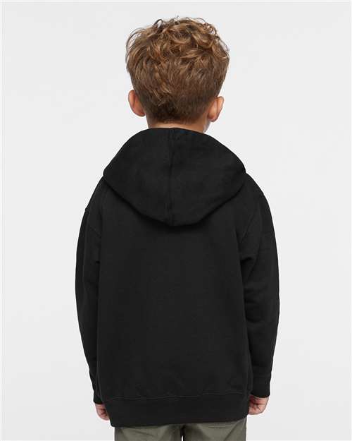 Rabbit Skins 3346 Black — on model back