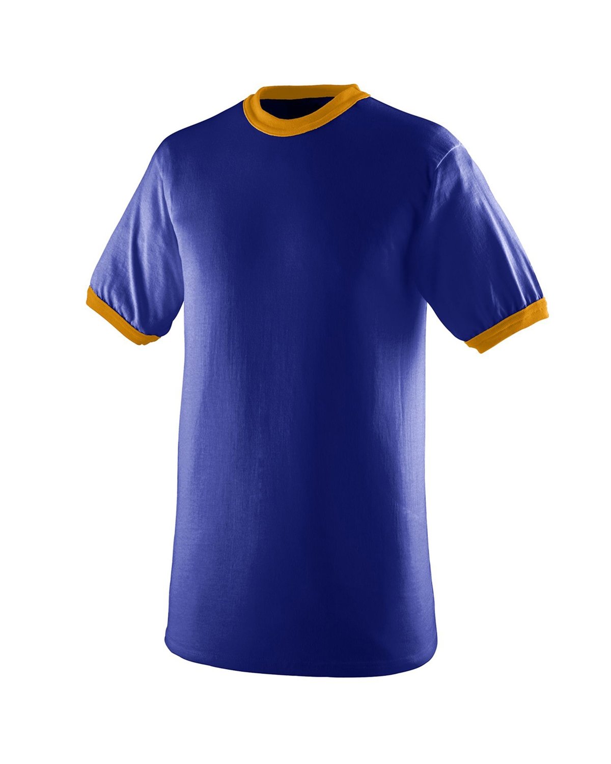 50/50 Ringer T-Shirt - Purple / Gold