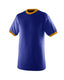 Augusta Sportswear 710 - 50/50 Ringer T-Shirt - Purple / Gold