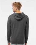 Independent Trading Co. SS4500 Charcoal Heather — on model back