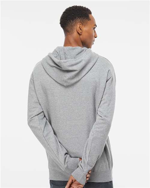 Independent Trading Co. SS4500Z Grey Heather — on model back