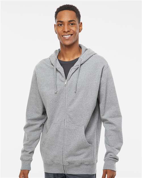 Independent Trading Co. SS4500Z Grey Heather — on model front