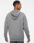 Independent Trading Co. SS4500Z Gunmetal Heather — on model back