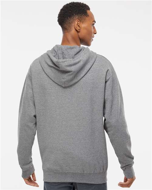 Independent Trading Co. SS4500Z Gunmetal Heather — on model back