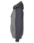 J. America 8885 Smoke Heather/ Charcoal Heather — direct side