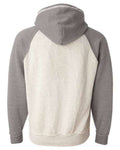 J. America 8885 Oatmeal Heather/ Smoke Heather — back