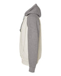 J. America 8885 Oatmeal Heather/ Smoke Heather — direct side