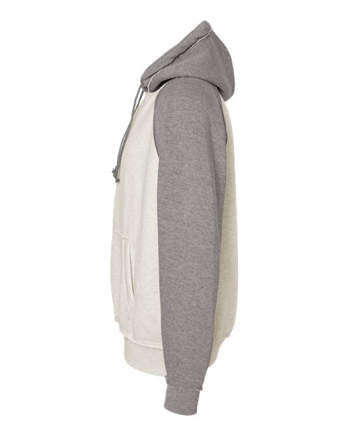 J. America 8885 Oatmeal Heather/ Smoke Heather — direct side