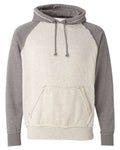 J. America 8885 Oatmeal Heather/ Smoke Heather — front