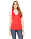 Bella + Canvas B8805 - Women's Flowy V-Neck Tank - Red
