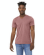 Bella + Canvas 3005CVC - Unisex Jersey Short-Sleeve V-Neck T-Shirt - Heather Mauve