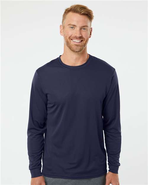 Augusta Sportswear 788 Navy — on model front