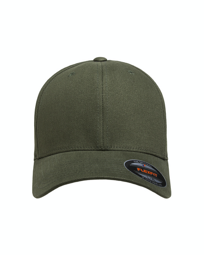 Unisex Brushed Twill Cap - Pine