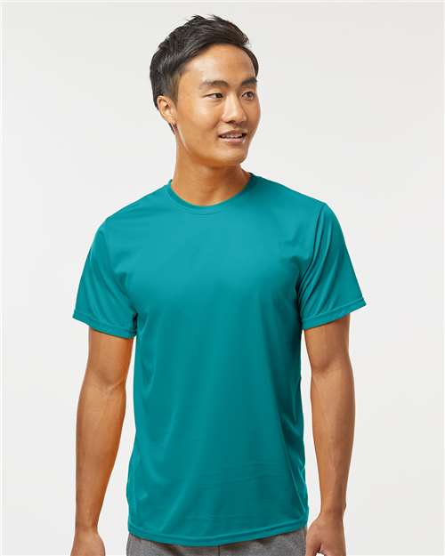 Augusta Sportswear 790 Teal — on model front