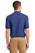 Unisex Silk Touch Polo - Med Blue