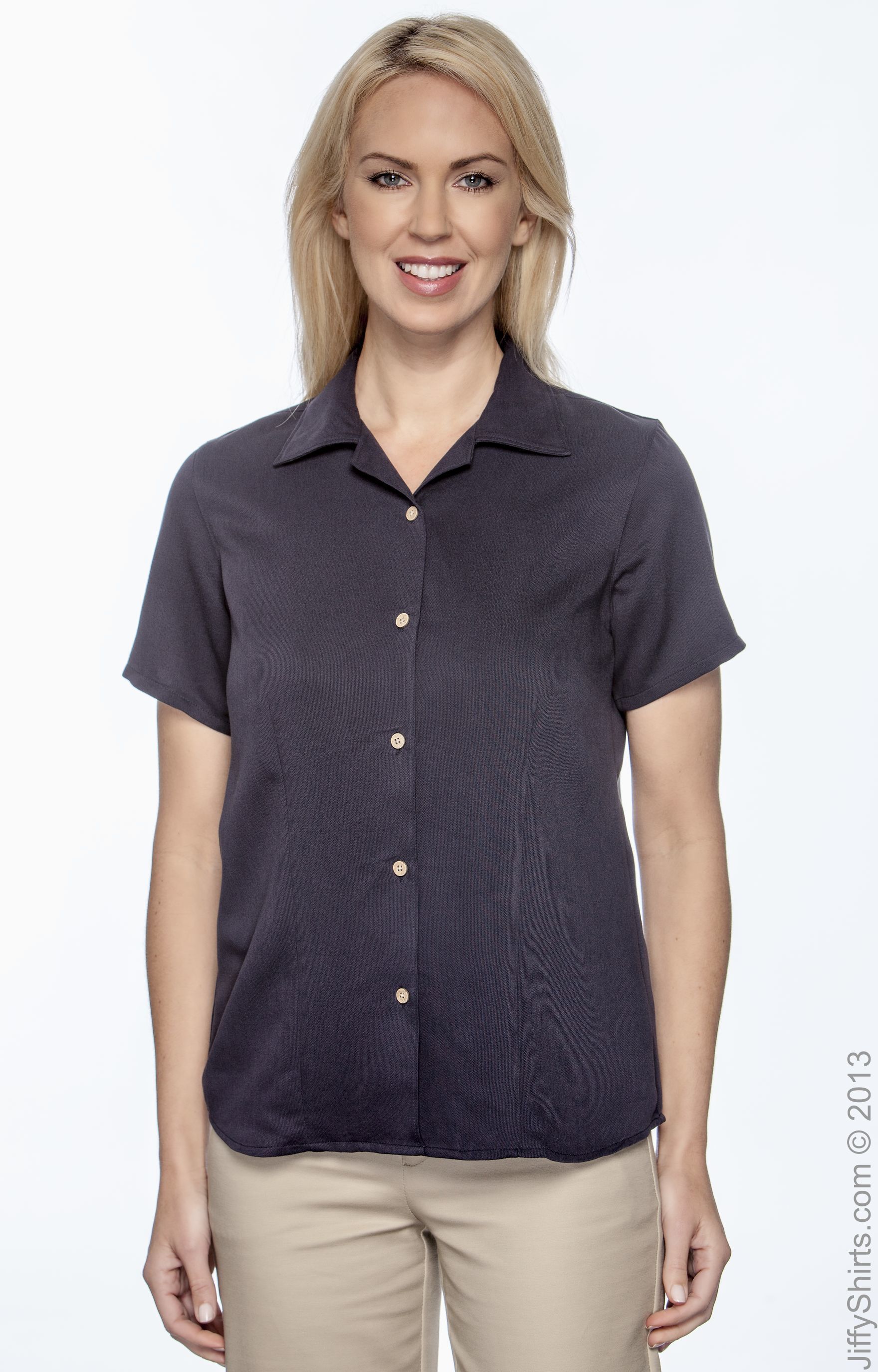 Women's Bahama Cord Camp Shirt - Navy