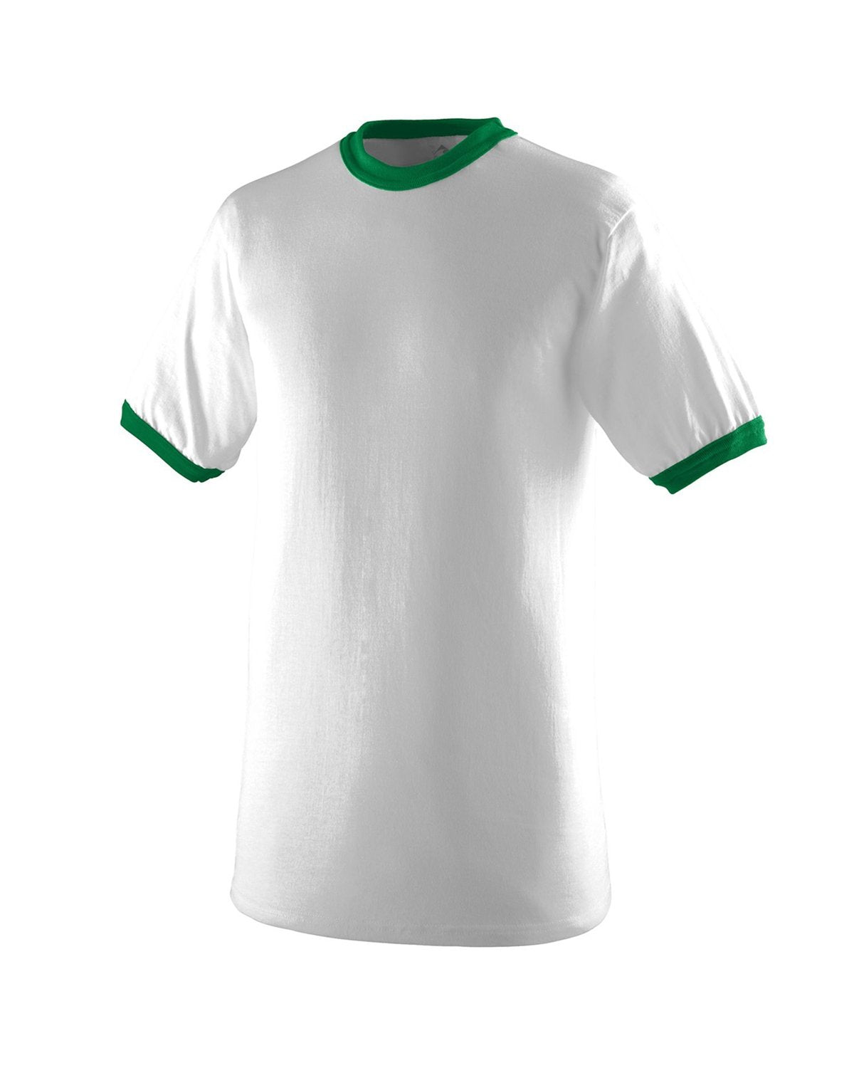 50/50 Ringer T-Shirt - White / Kelly
