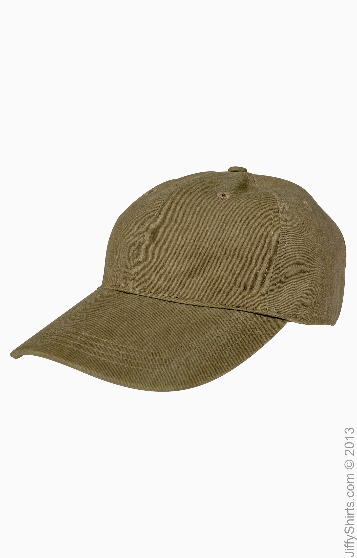 Pigment-Dyed Baseball Cap - Khaki Green
