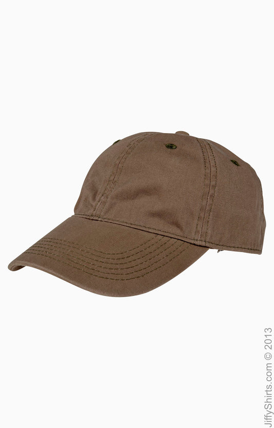 Direct-Dyed Twill Cap - Olive