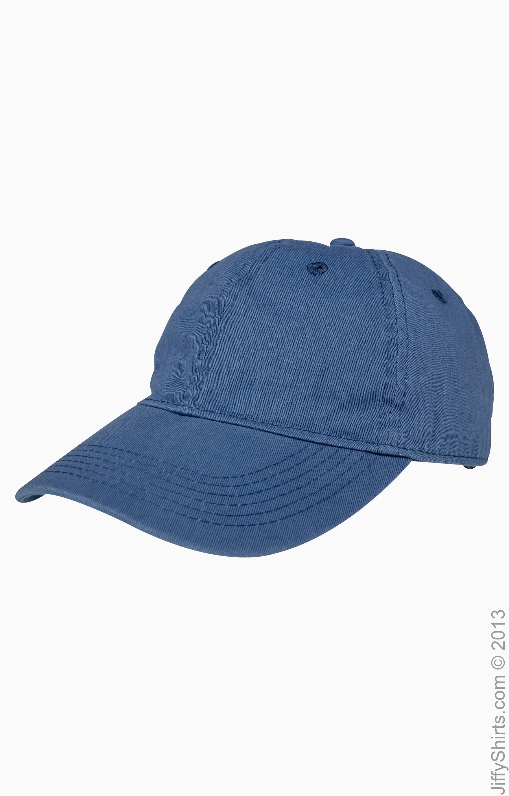 Direct-Dyed Twill Cap - Indigo