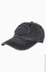 Authentic Pigment 1917 - Pigment-Dyed Raw-Edge Patch Baseball Cap - Black