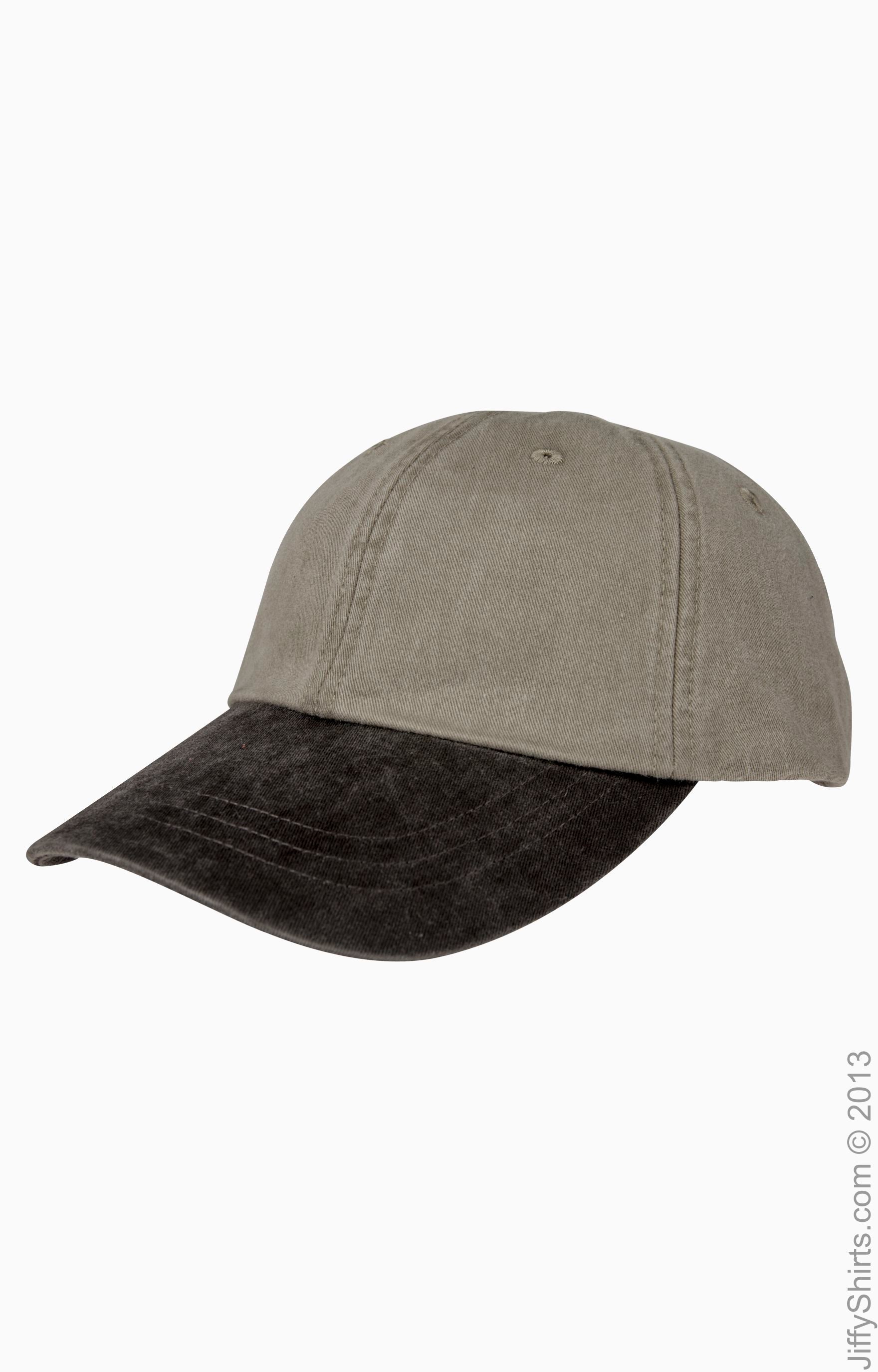 Optimum Pigment Dyed-Cap - Stone / Black