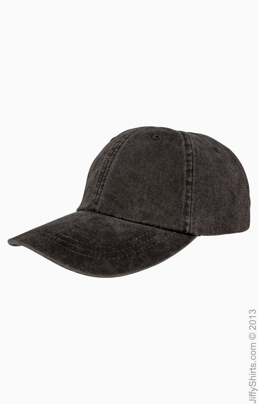 Optimum Pigment Dyed-Cap - Black