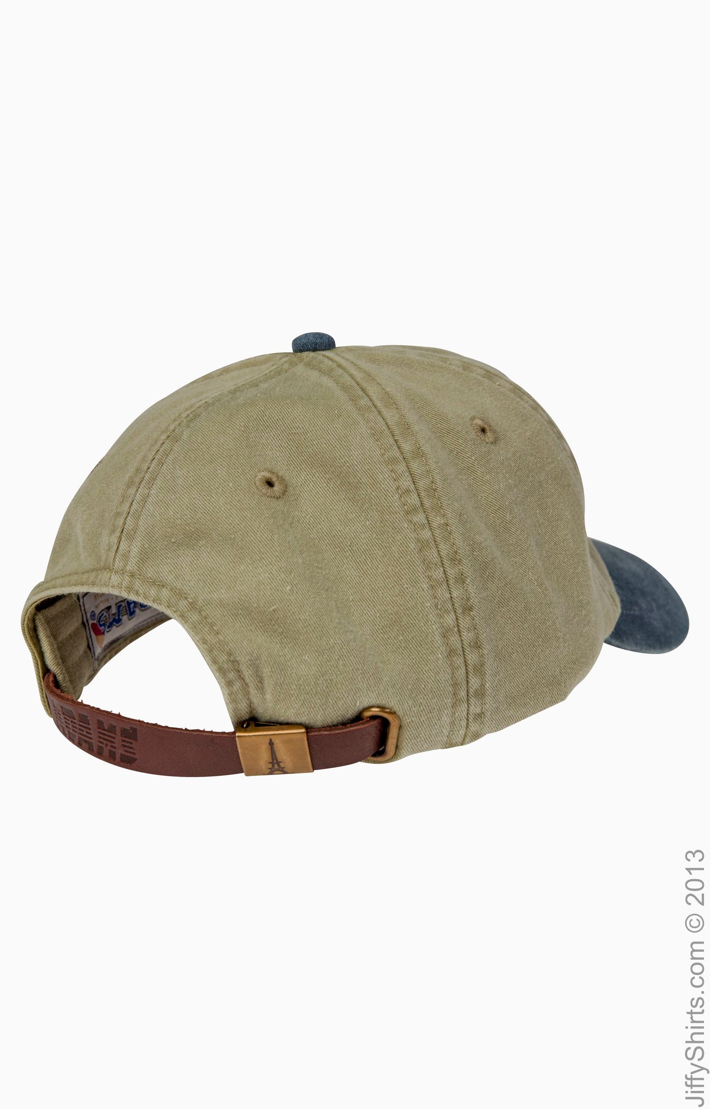 Optimum Pigment Dyed-Cap - Khaki / Midnght Blue