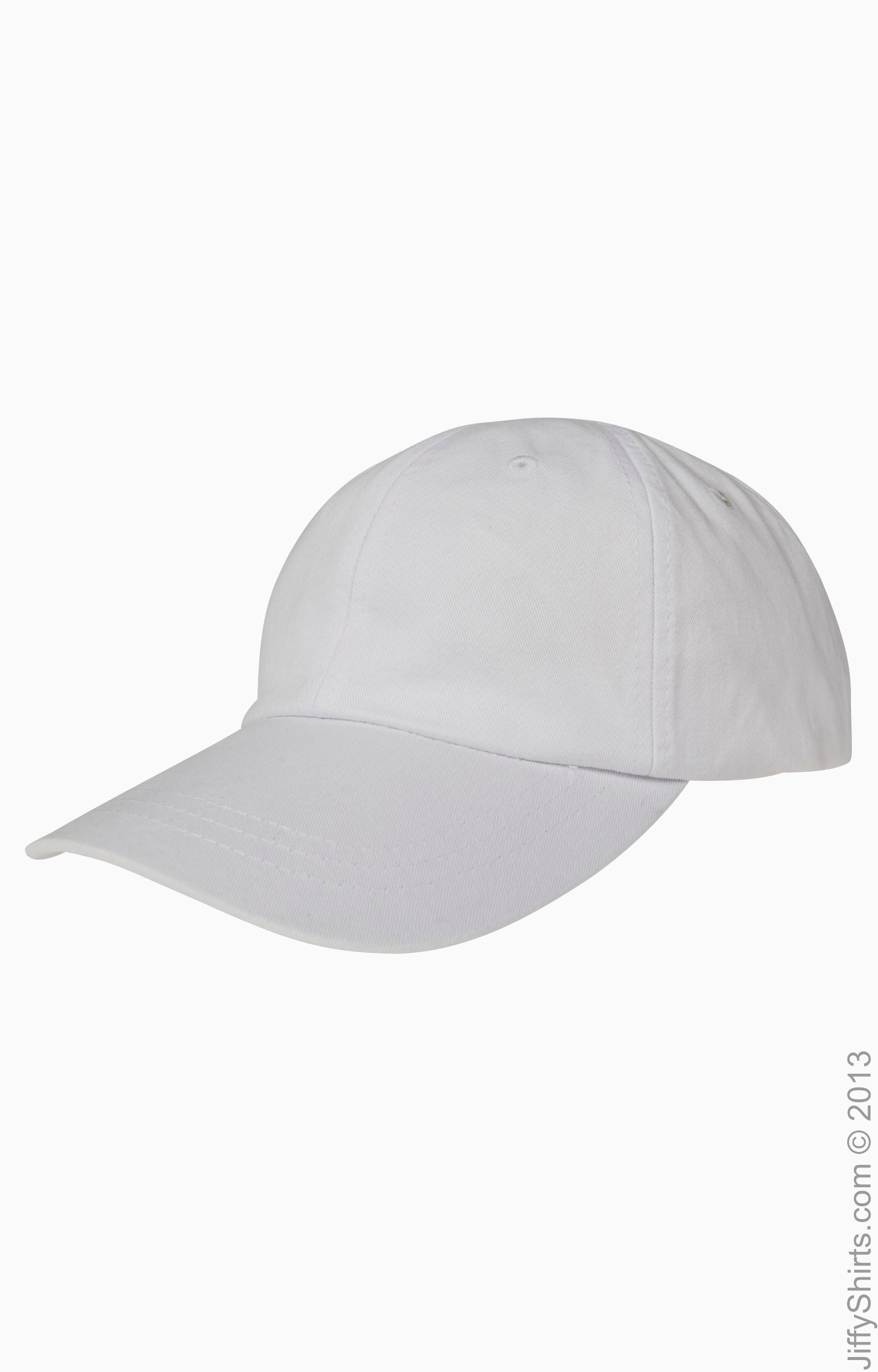 Optimum Pigment Dyed-Cap - White