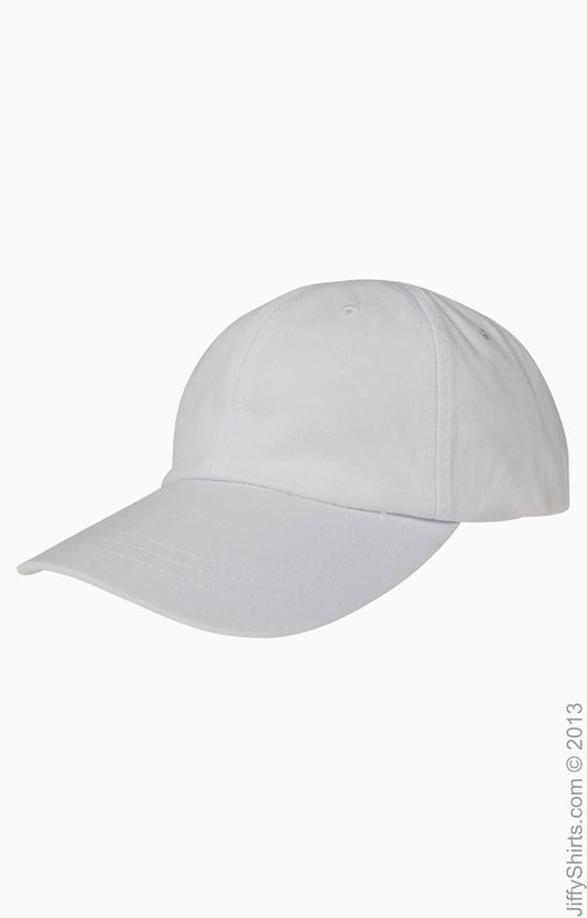 Optimum Pigment Dyed-Cap - White