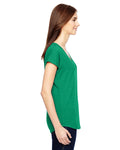 Women's Triblend V-Neck T-Shirt - Heather Green