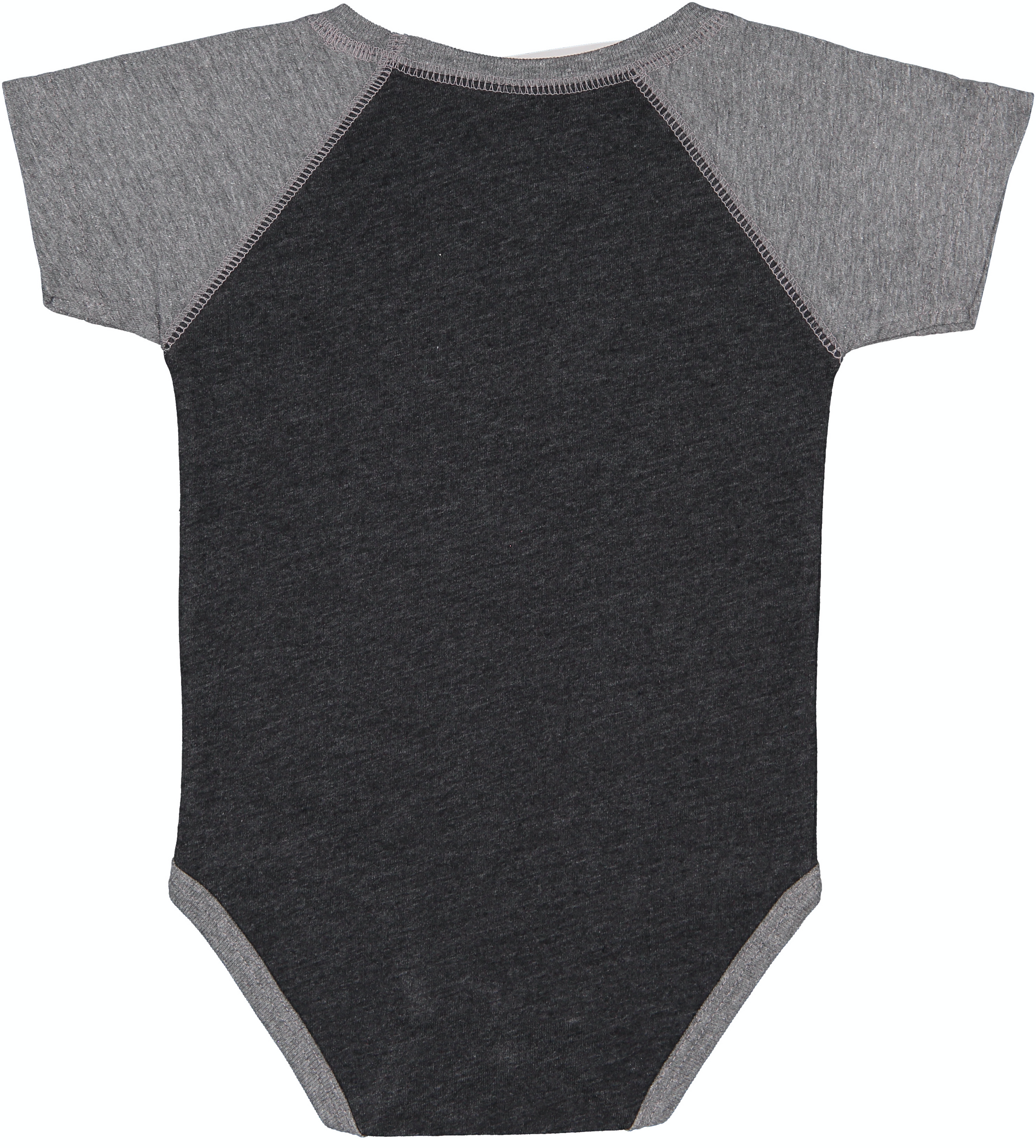 Infant Baseball Bodysuit - Vintage Smoke / Gran Heather