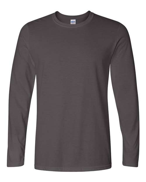 Gildan 64400 Charcoal — front