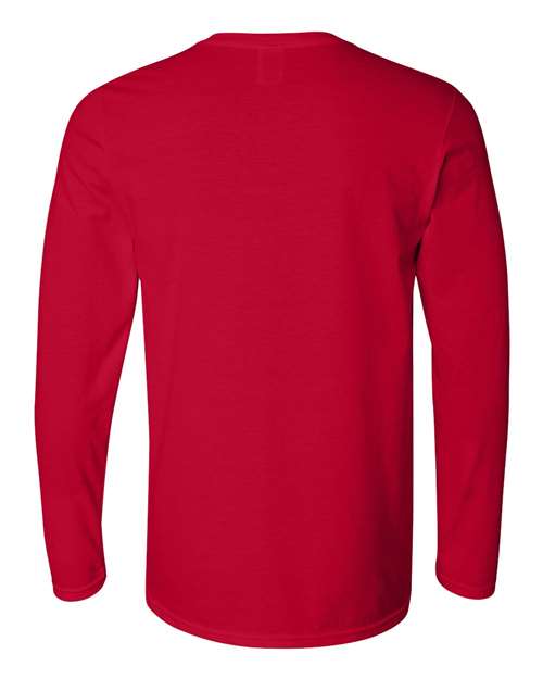 Gildan 64400 Cherry Red — back