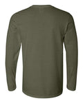 Gildan 64400 Military Green — back