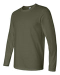 Gildan 64400 Military Green — side