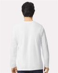 Gildan 64400 White — on model back