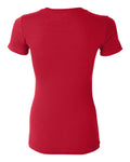 Women's Cotton/Polyester Tee - Red